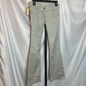 Alysi Cream Khaki Pants, size 2 NWT